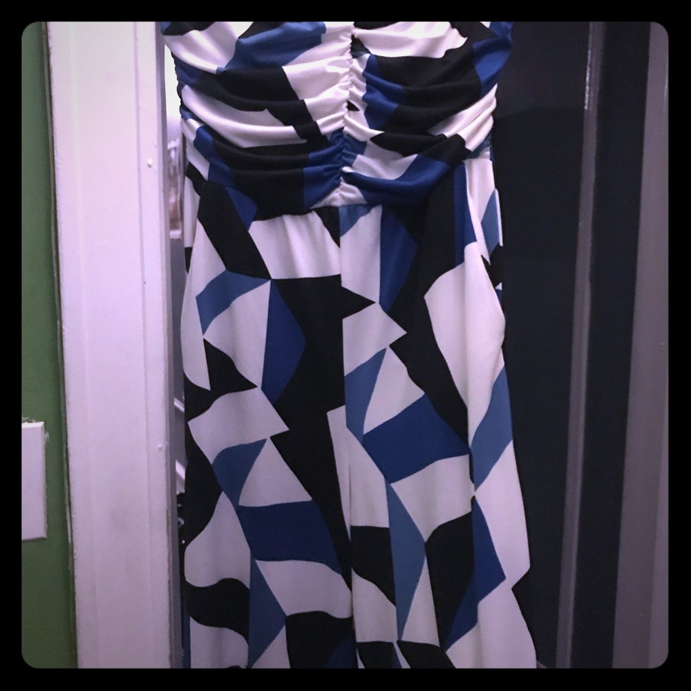 Strapless jumpsuit